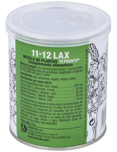 Dimefar Sta. Flora Nº 11-12 Lax Bote 70G