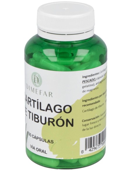 Cartilago De Tiburon 100Cap.