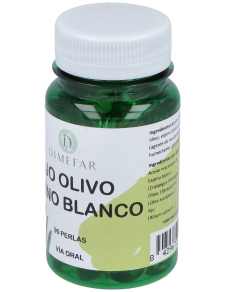 Dimefar Ajo+Olivo+Espino 90 Perlas