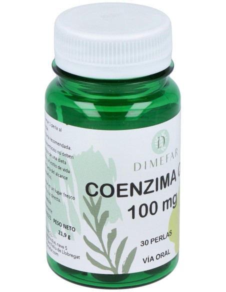 Dimefar Coenzima Q 10 Plus 30 Perlas