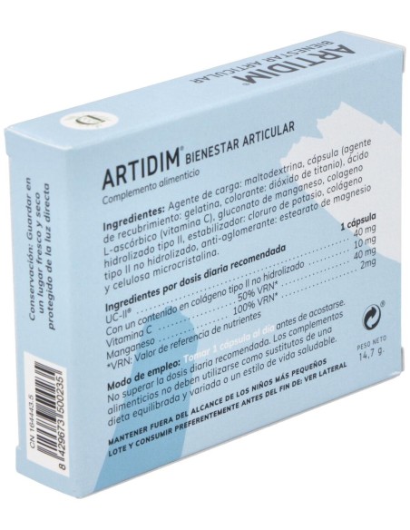 Dimefar Artidim 30Cáps