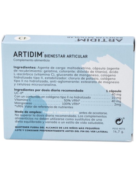 Dimefar Artidim 30Cáps