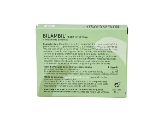 Dimefar Bilambil Probiótico 30Cáps