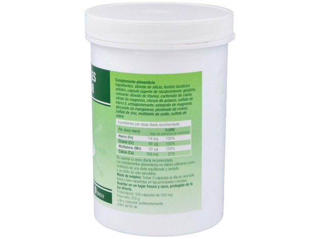 Minerales Dimefar 500Cap.