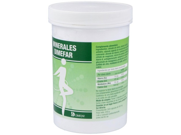 Minerales Dimefar 500Cap.