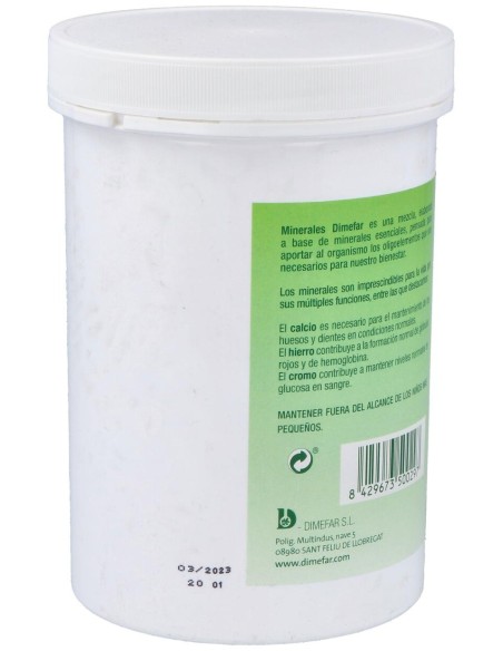 Minerales Dimefar 500Cap.
