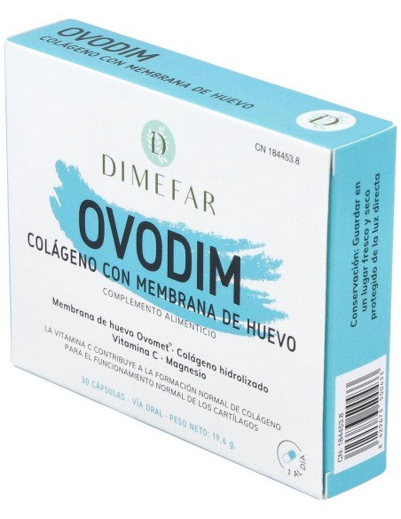 Ovodim Colageno Con Ovomet 30Cap.