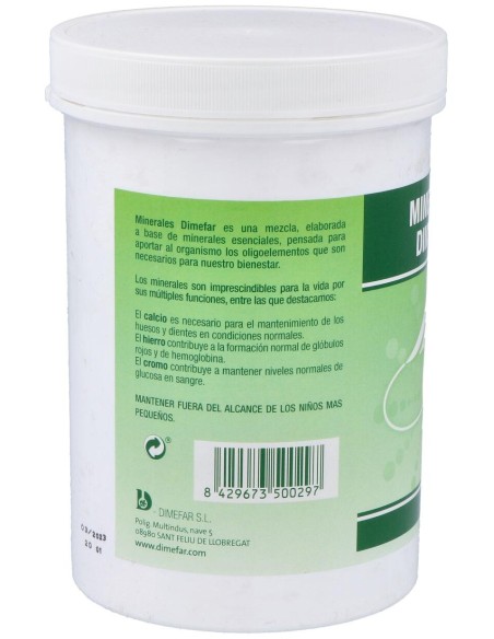 Minerales Dimefar 500Cap.