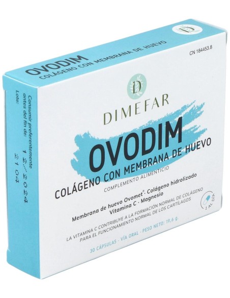 Ovodim Colageno Con Ovomet 30Cap.