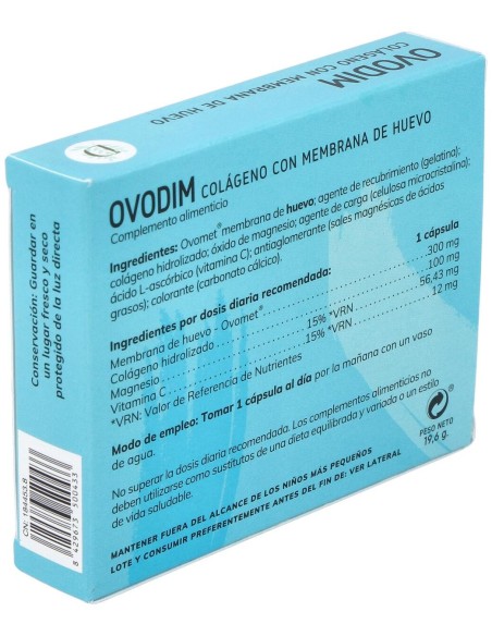 Ovodim Colageno Con Ovomet 30Cap.
