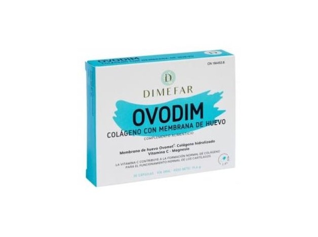 Ovodim Colageno Con Ovomet 30Cap.