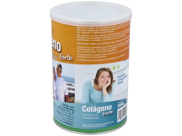 Dimefar Colágeno Forte Sabor Tropical 300G