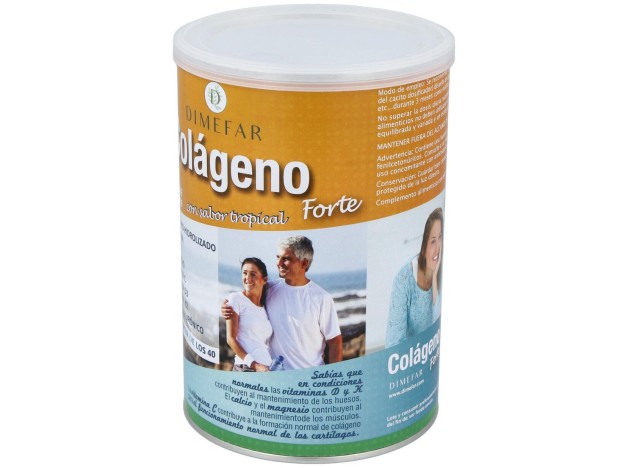 Dimefar Colágeno Forte Sabor Tropical 300G