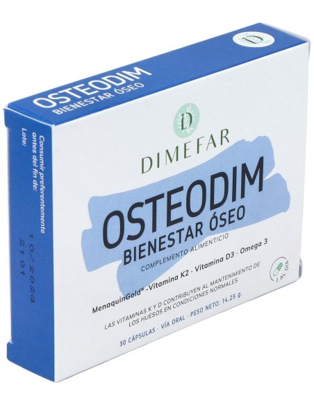 Dimefar Osteodim Bienestar Óseo 30Caps