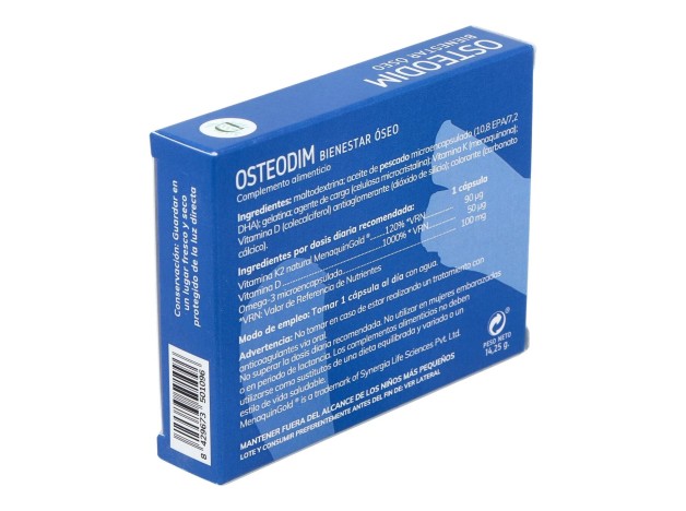 Dimefar Osteodim Bienestar Óseo 30Caps