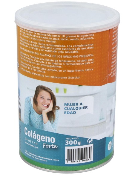 Dimefar Colágeno Forte Sabor Tropical 300G
