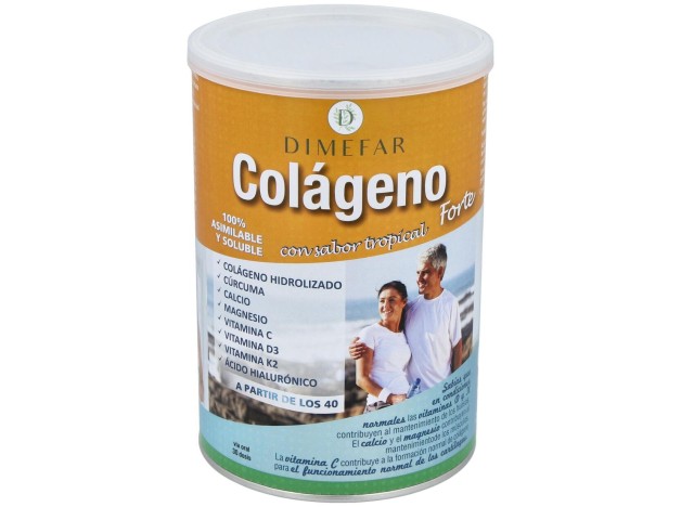 Dimefar Colágeno Forte Sabor Tropical 300G