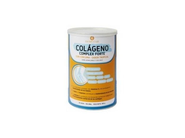 Dimefar Colágeno Forte Sabor Tropical 300G