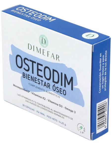 Dimefar Osteodim Bienestar Óseo 30Caps