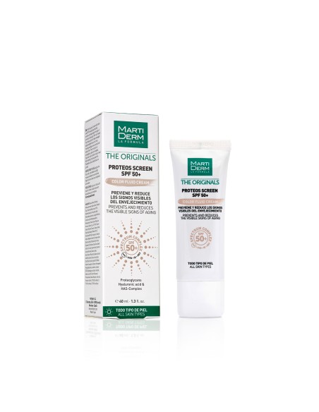 Martiderm Proteos Screen SPF 50+ Fluido Color 40 ml