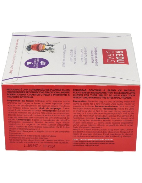 Redugras Infusión, 40 Uds