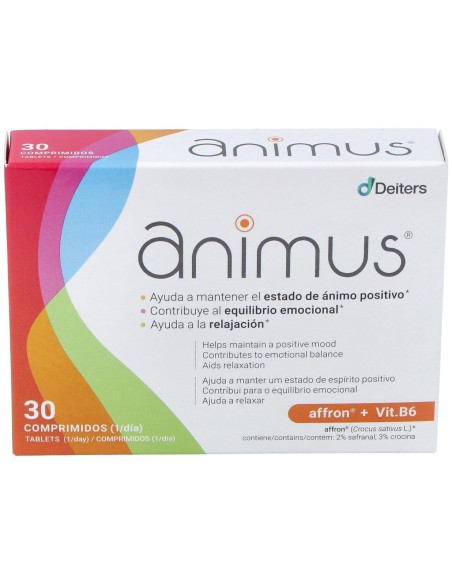 Deiters Animus, 30 Comprimidos