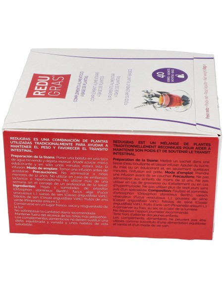 Redugras Infusión, 40 Uds