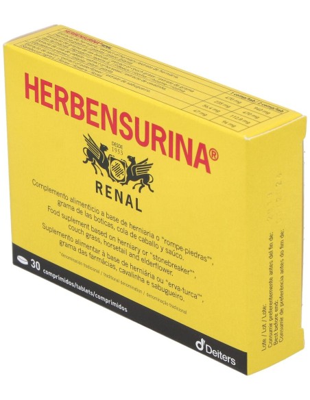 Herbensurina Renal 30Comp