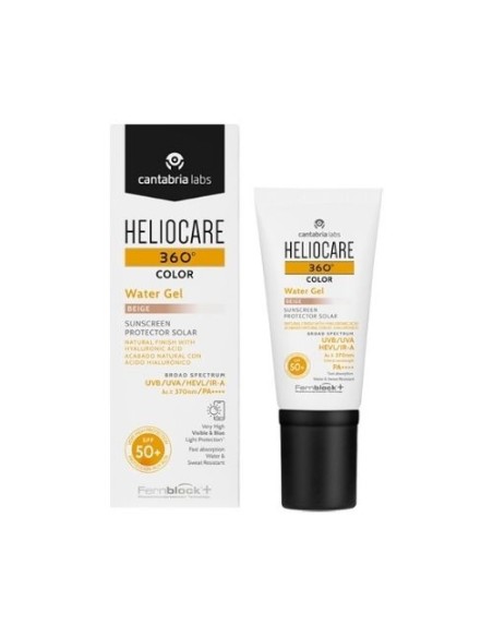 Heliocare 360 Cara Water Gel Beige SPF50 50Ml
