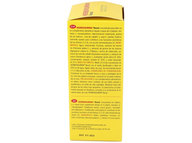 Herbensurina Concentrado Para Diluir, 250 Ml