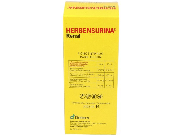 Herbensurina Concentrado Para Diluir, 250 Ml