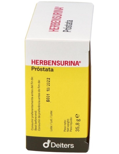 Herbensurina Prostata 60 Capsulas