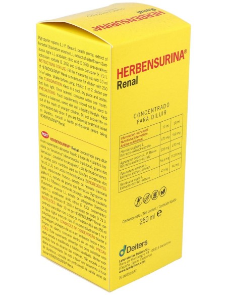 Herbensurina Concentrado Para Diluir, 250 Ml