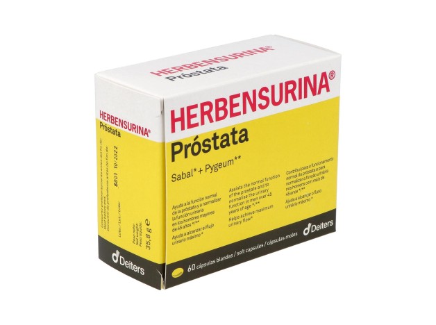 Herbensurina Prostata 60 Capsulas