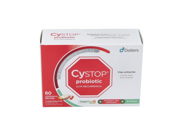 Cystop Probiotic Alta Recurrencia 60Comp.