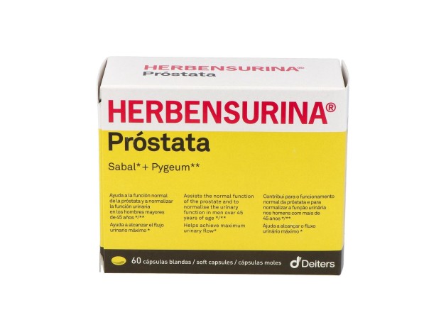 Herbensurina Prostata 60 Capsulas