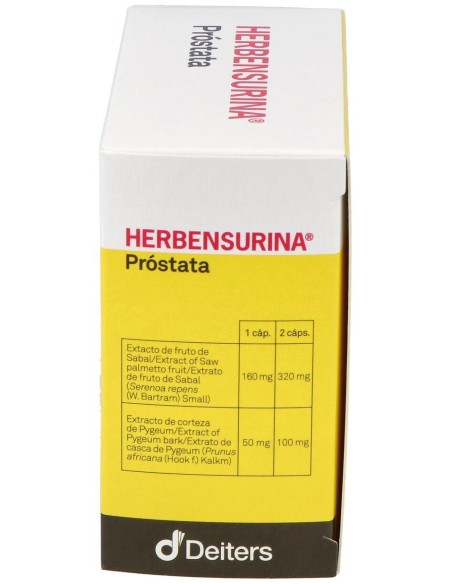 Herbensurina Prostata 60 Capsulas