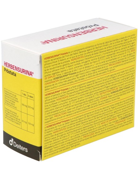 Herbensurina Prostata 60 Capsulas