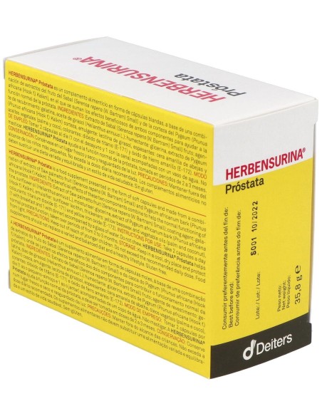 Herbensurina Prostata 60 Capsulas