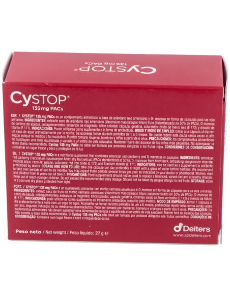 Cystop Arandano Rojo 60Cap.