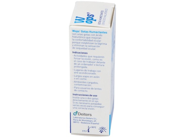 Wops Gotas Humectantes, 10 Ml