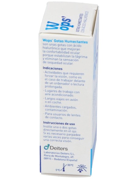 Wops Gotas Humectantes, 10 Ml