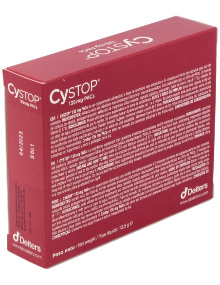 Cystop Arandano Rojo 30Cap.