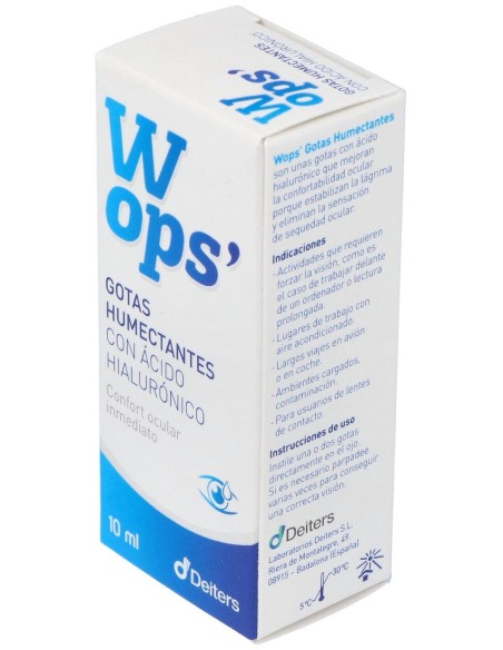 Wops Gotas Humectantes, 10 Ml