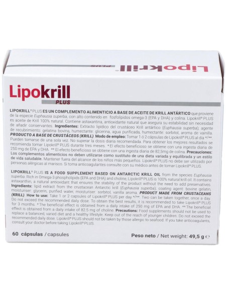 Lipokrill Plus 60Cap.