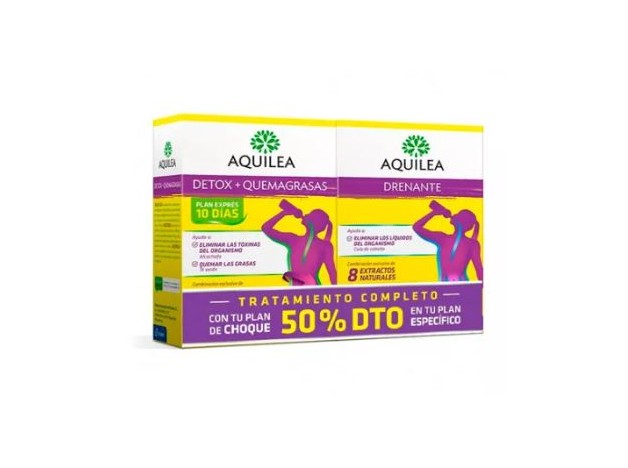 Aquilea Pack Detox Quemagrasas+Drenante
