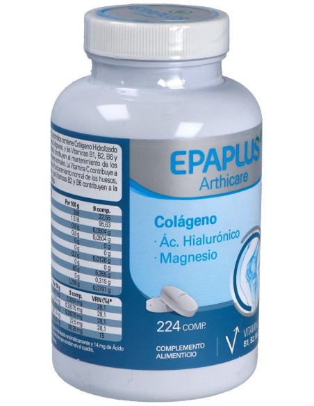Epaplus Colágeno+ Ác. Hialurónico + Magnesio 14 Días 224Comp