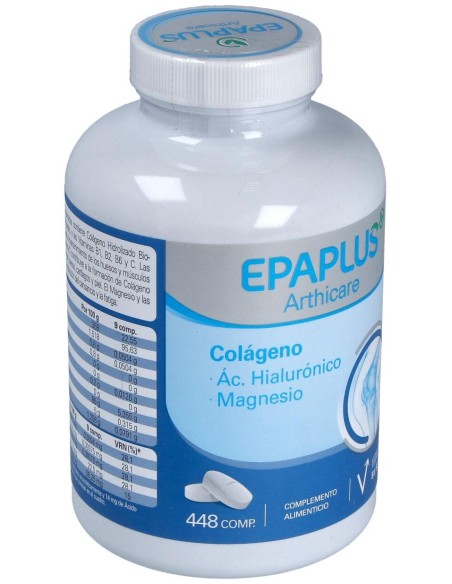 Epaplus Colágeno + Ác. Hialurónico + Magnesio, 448 Comprimidos