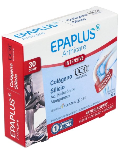 Epaplus Arthicare Intensive Colágeno Uc-Ii + Silicio, 30 Comprimidos