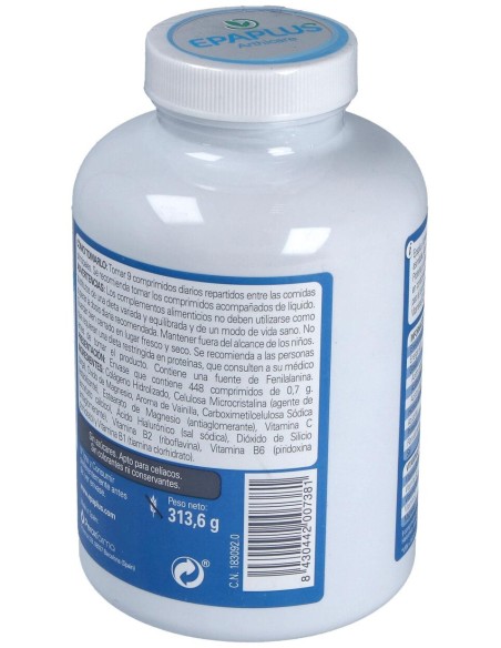 Epaplus Colágeno + Ác. Hialurónico + Magnesio, 448 Comprimidos